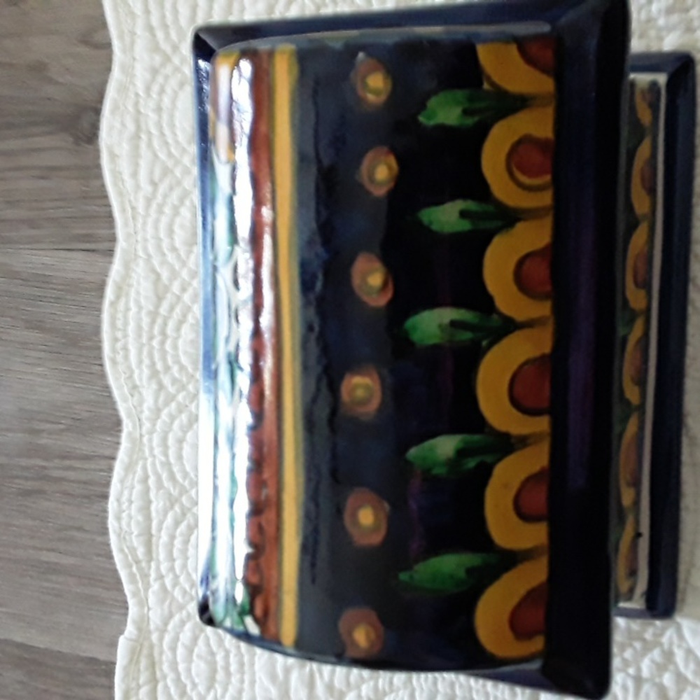 Mexican  Pottery Chest
